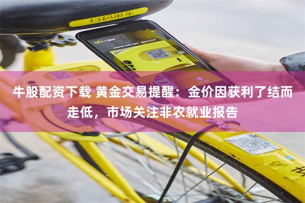 牛股配资下载 黄金交易提醒：金价因获利了结而走低，市场关注非农就业报告